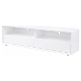Elkton 2-drawer Engineered Wood 59-inch TV Stand Mango