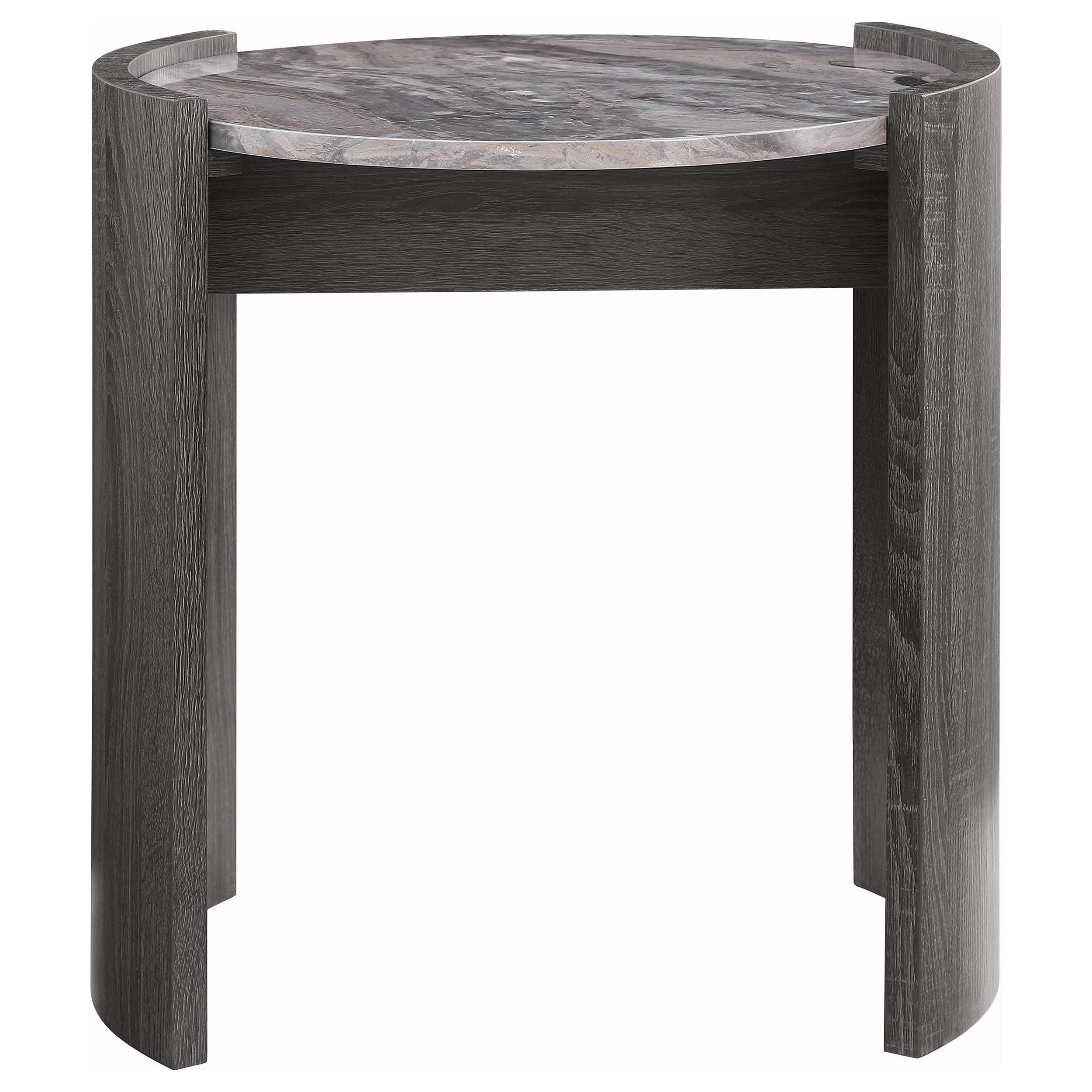 Gladstone 2-piece Coffee and End Table Set Distressed Grey