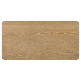 Castlewood Engineered Wood Cocktail Coffee Table Light Oak