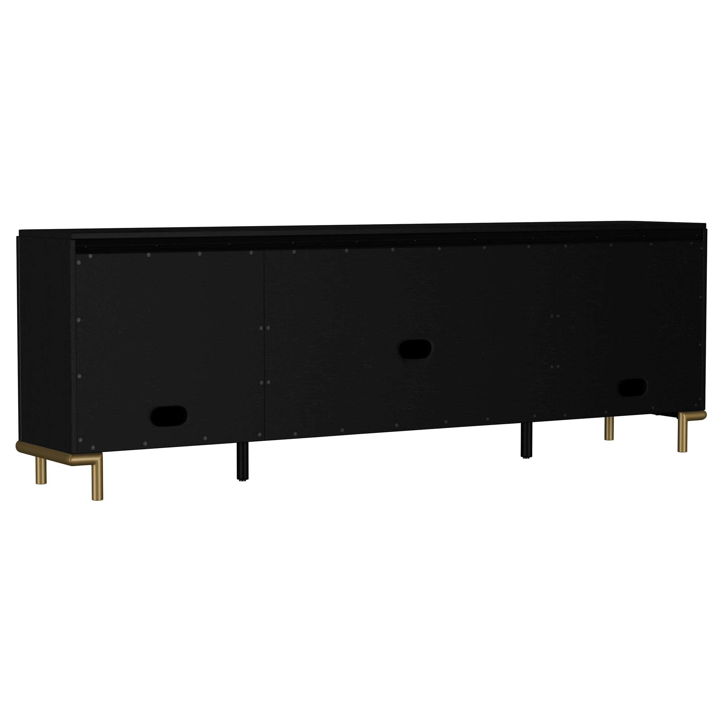 Arini Rattan Cane 2-door TV Stand Media Console