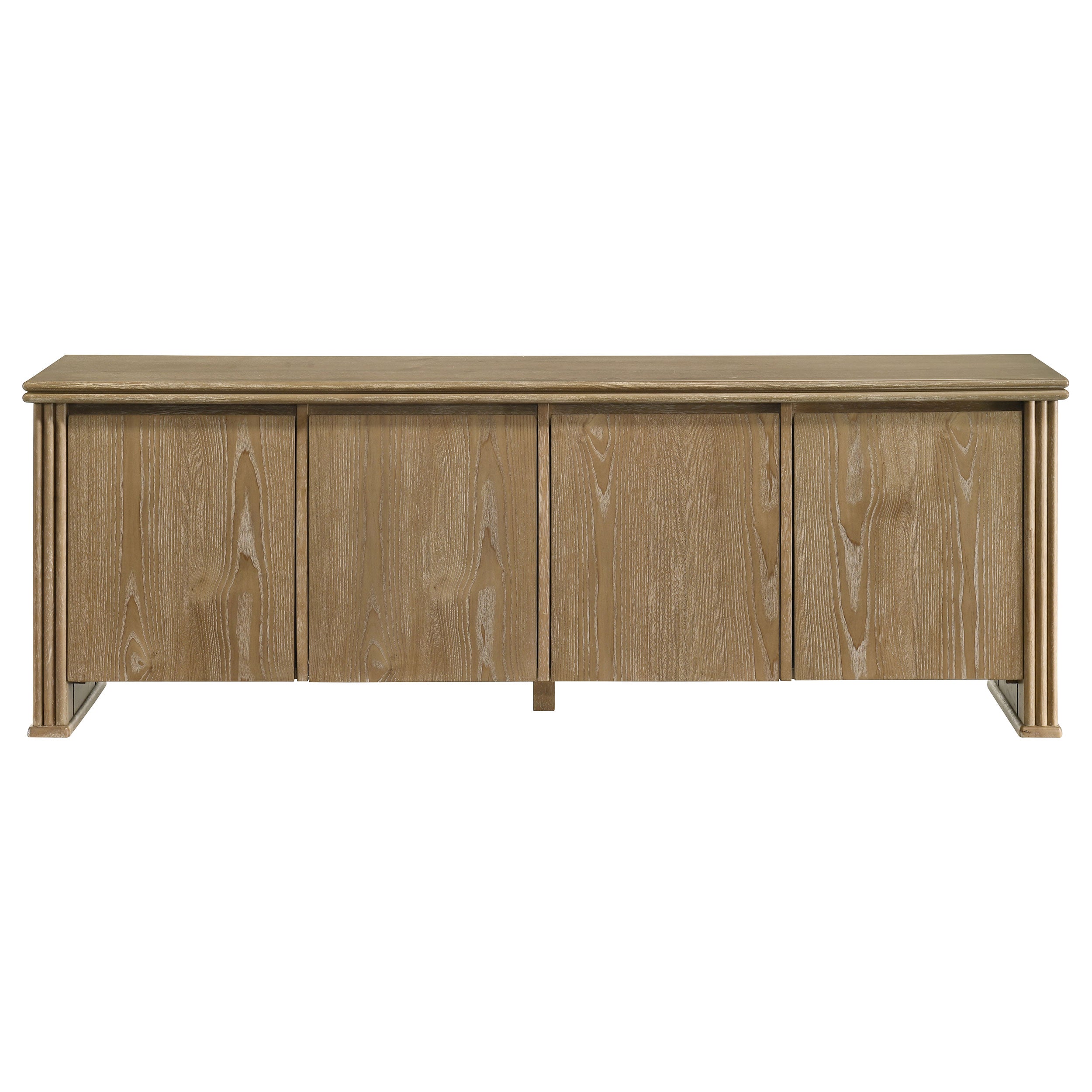 Adina 70-inch TV Stand Media Console Distressed Light Brown
