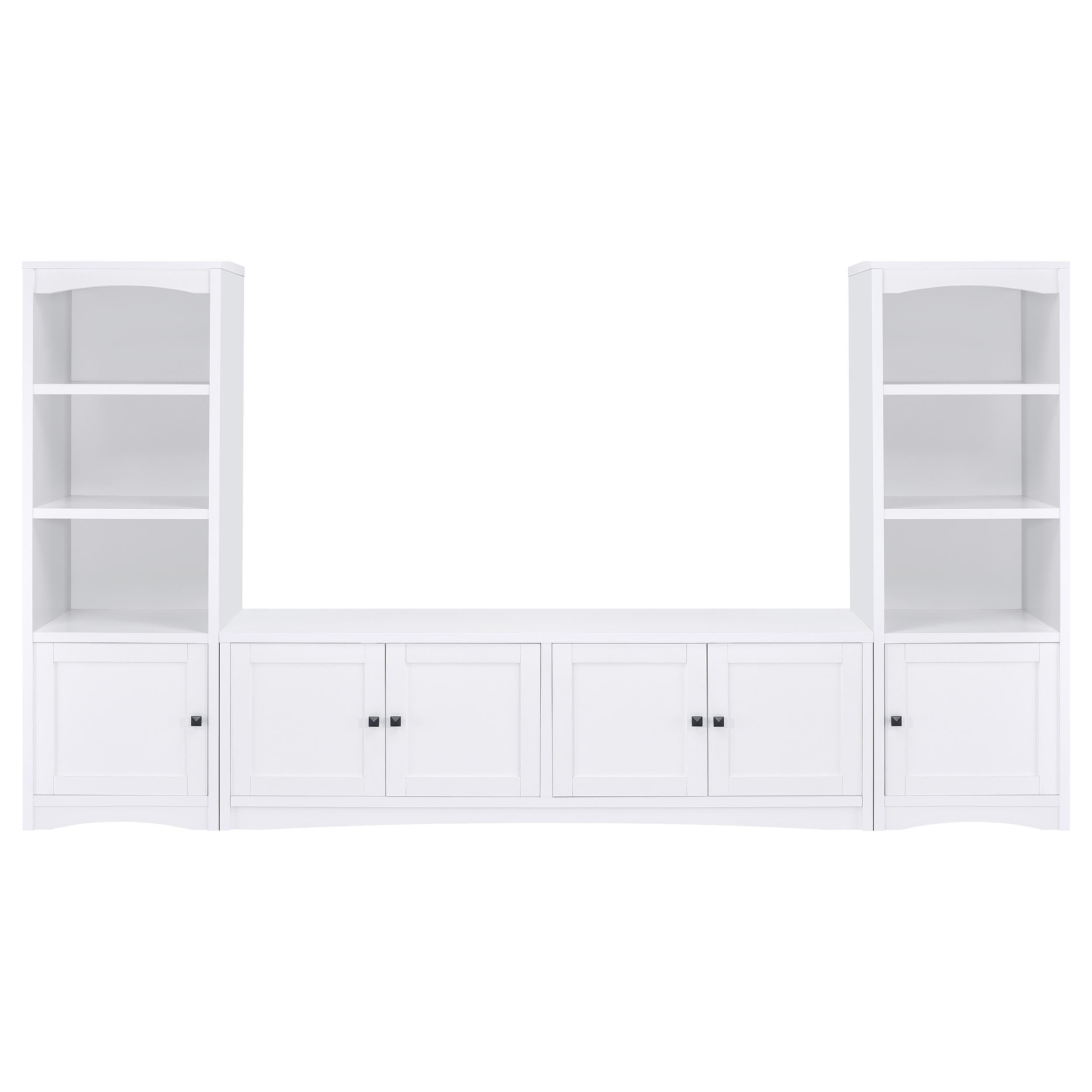 Laughlin Entertainment Center TV Stand Dark Pine