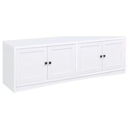 Laughlin Entertainment Center TV Stand Dark Pine