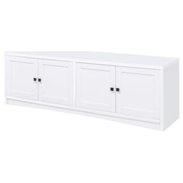 Laughlin Entertainment Center TV Stand Dark Pine