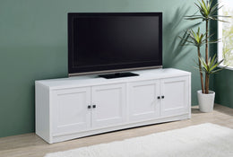 Laughlin Entertainment Center TV Stand Dark Pine