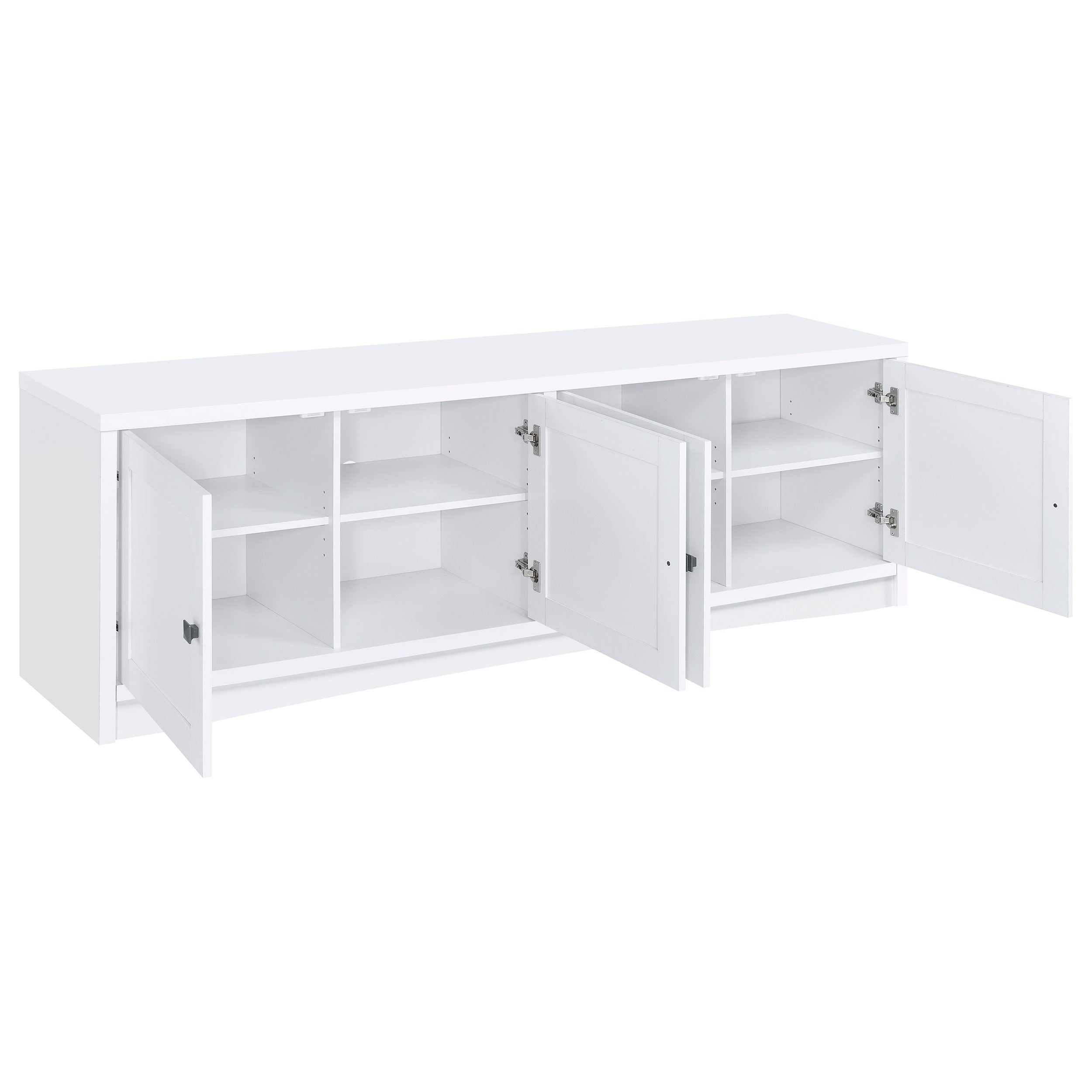 Laughlin Entertainment Center TV Stand Dark Pine