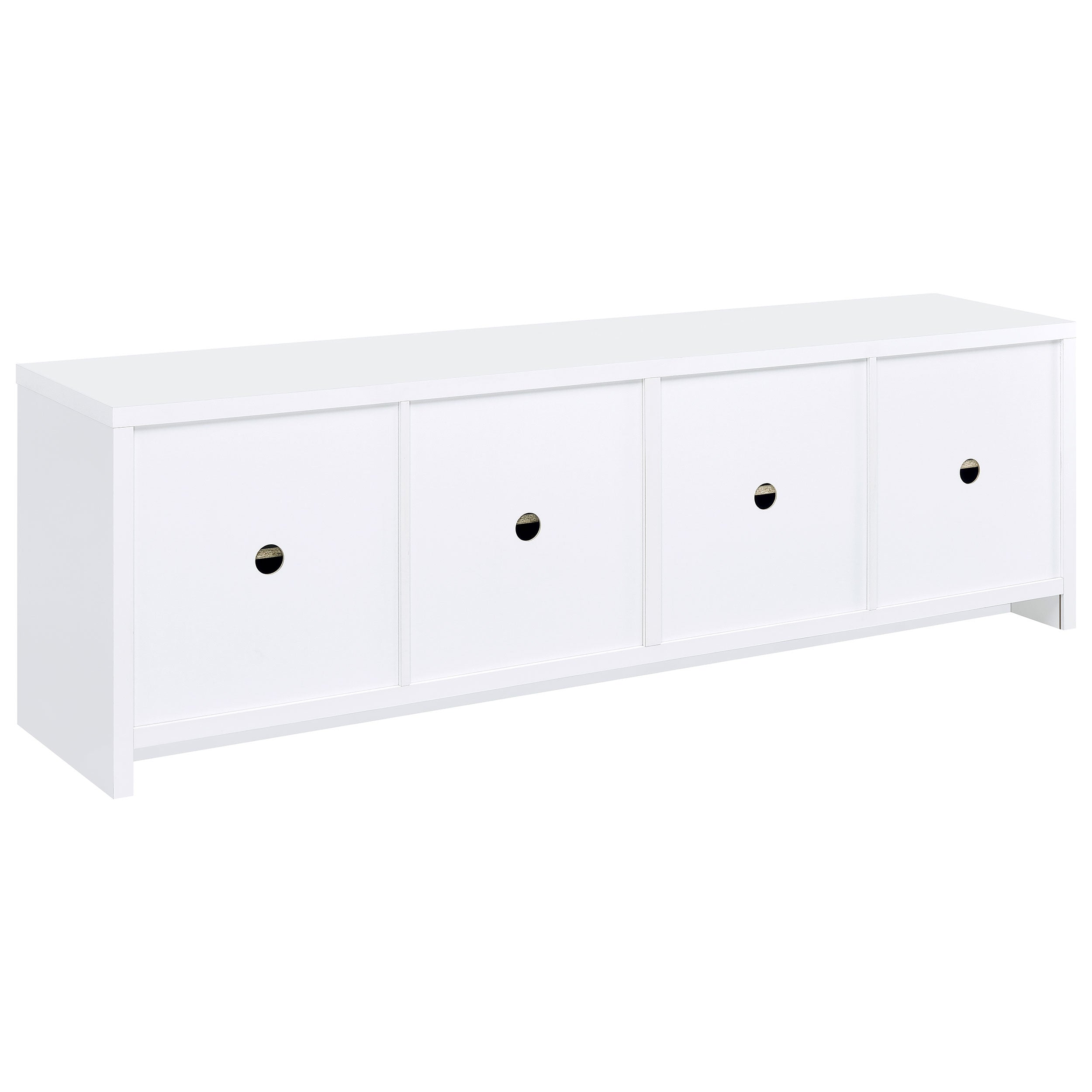 Laughlin Entertainment Center TV Stand Dark Pine
