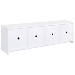Laughlin Entertainment Center TV Stand Dark Pine