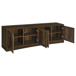 Laughlin Entertainment Center TV Stand Dark Pine