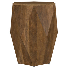 Zalika Solid Wood Coffee and End Table Set Natural