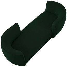 Meridian Hilton Green Fabric Chaise