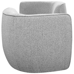 Meridian Hilton Grey Fabric Chaise