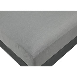 Meridian Nizuc Grey Water Resistant Fabric Outdoor Patio Modular Sectional