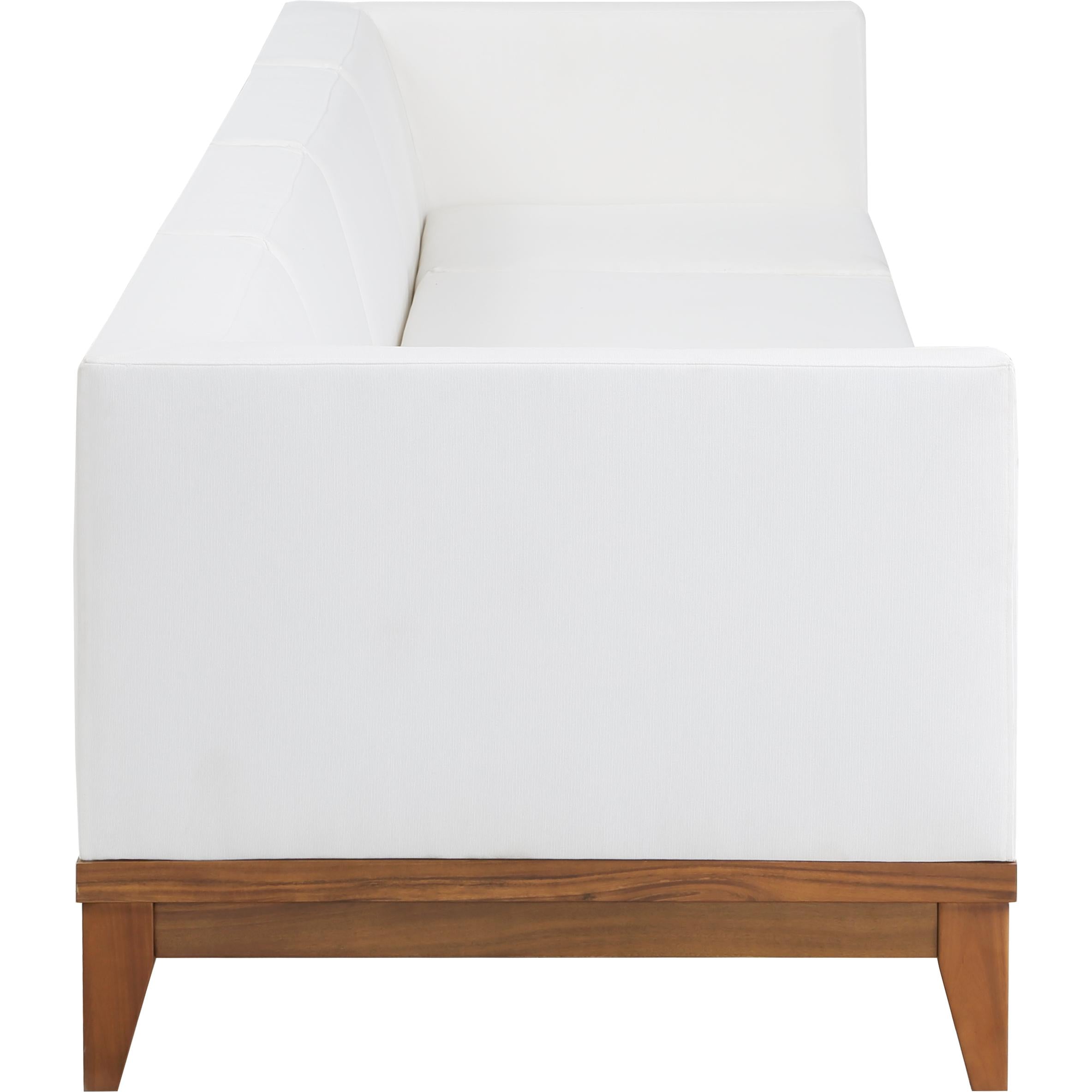 Meridian Rio Off White Water Resistant Fabric Outdoor Patio Modular Sofa