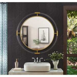 Meridian Ghost Gold Mirror