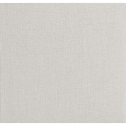 Meridian Cube Cream Durable Linen Textured Armless Chair