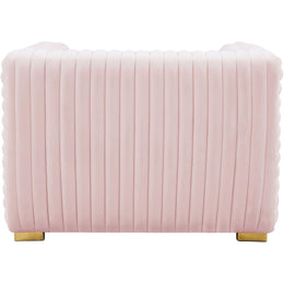 Meridian Ravish Pink Velvet Chair