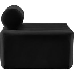 Meridian Melody Black Velvet Chair