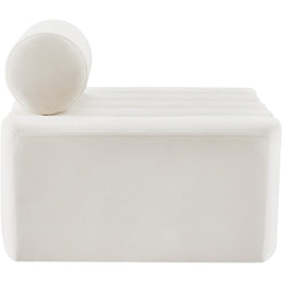 Meridian Melody Cream Velvet Chair