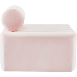 Meridian Melody Pink Velvet Chair