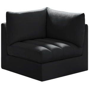 Meridian Jacob Black Velvet Corner