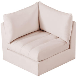 Meridian Jacob Pink Velvet Corner