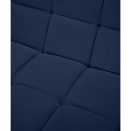 Meridian Relax Navy Velvet Corner Chair