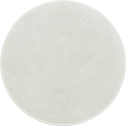 Meridian Jasper Cream Boucle Fabric Stool