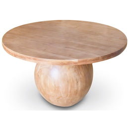 Meridian Halton Natural Acacia Wood Dining Table