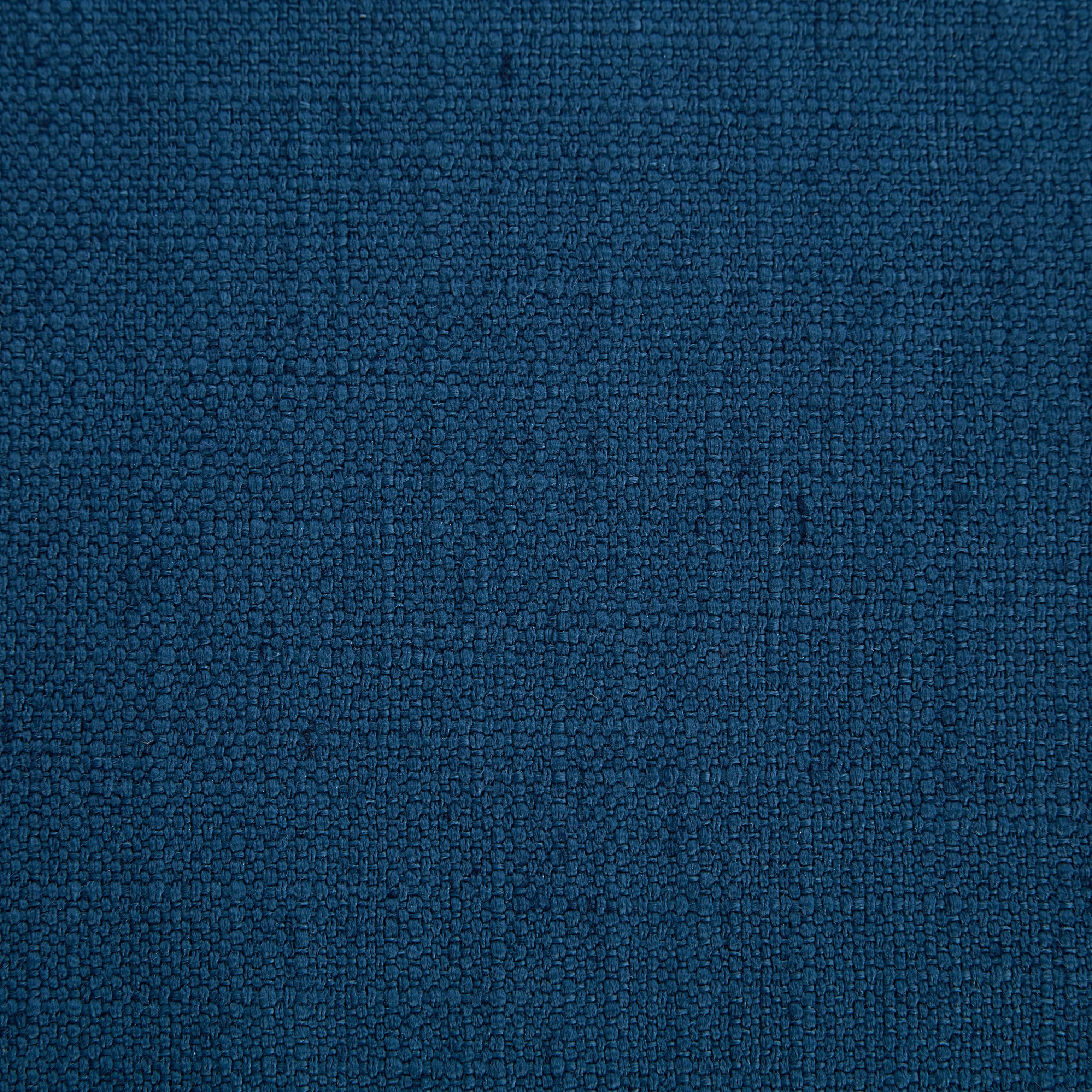 Meridian Brooke Navy Linen Textured Fabric King Bed
