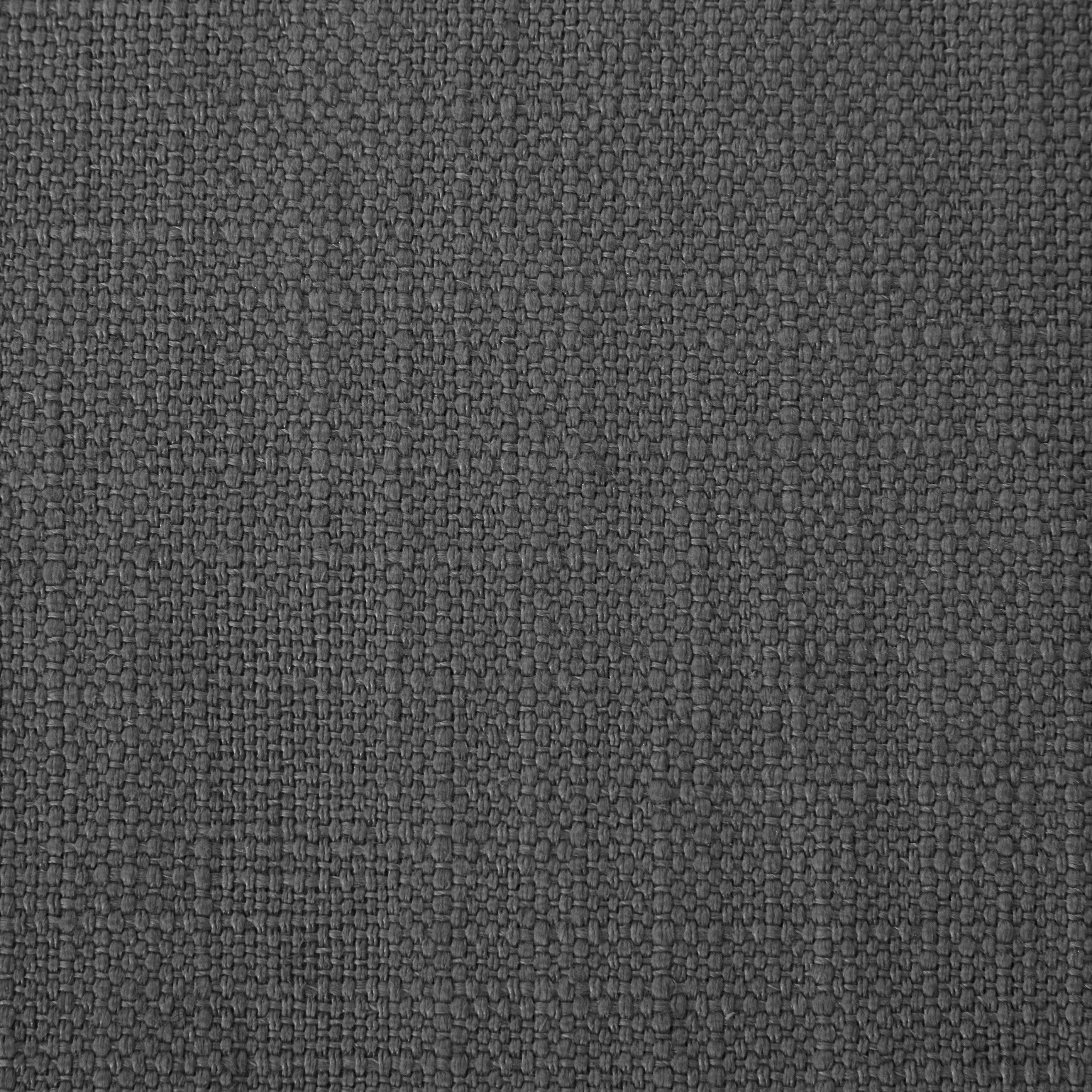 Meridian Felix Grey Linen Textured Fabric Full Bed