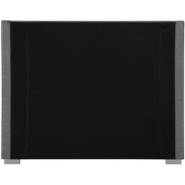 Meridian Royce Grey Linen Textured Fabric Full Bed (3 Boxes)