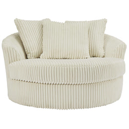 Swipe Furniture Exclusive Design Lindyn Swivel Fabric Accent Chair 2110421
