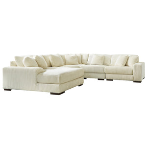 Diamond Modern Furniture Exclusive Design Lindyn Fabric 5 pc Sectional 2110416/2110446/2110477/2110446/2110465
