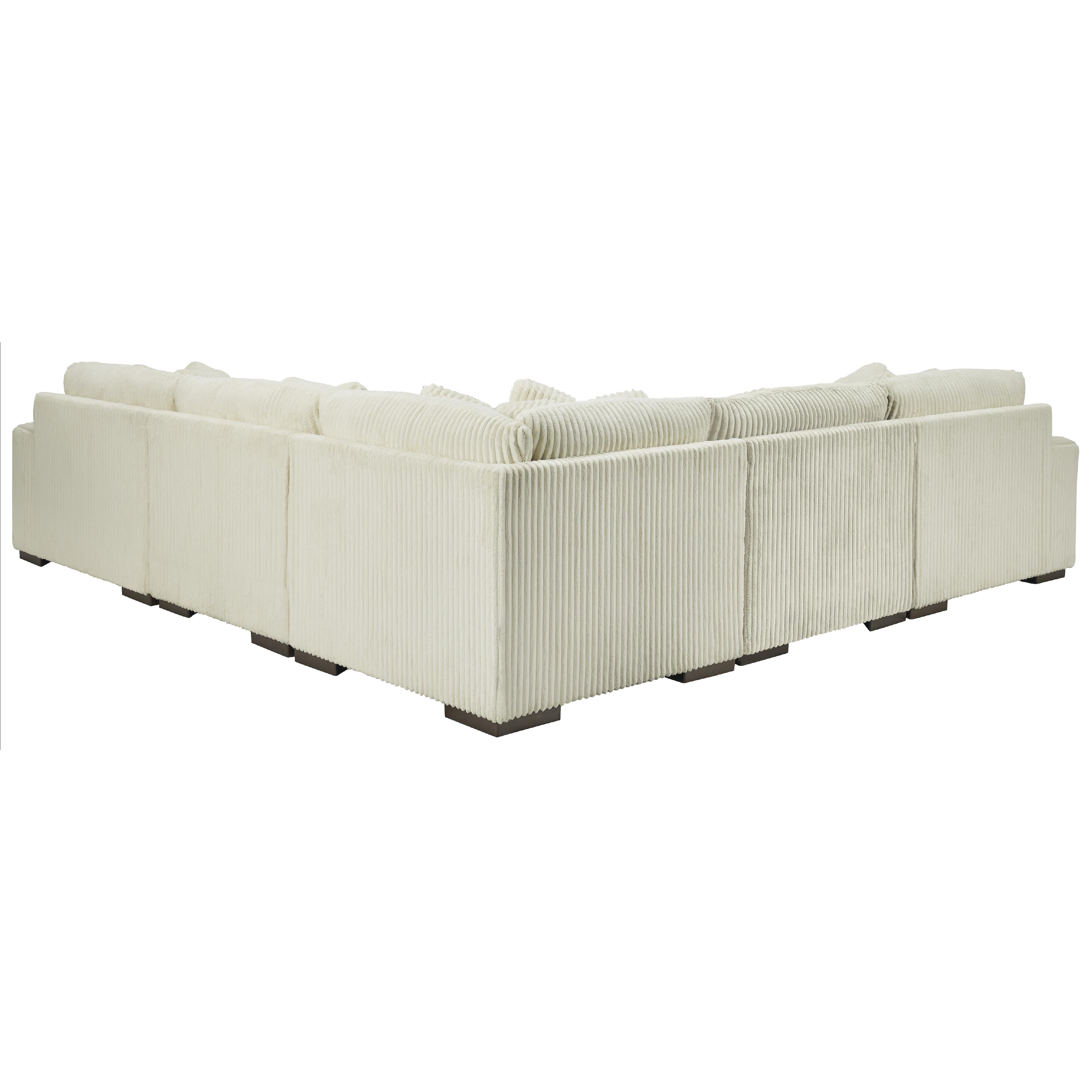 Diamond Modern Furniture Exclusive Design Lindyn Fabric 5 pc Sectional 2110416/2110446/2110477/2110446/2110465