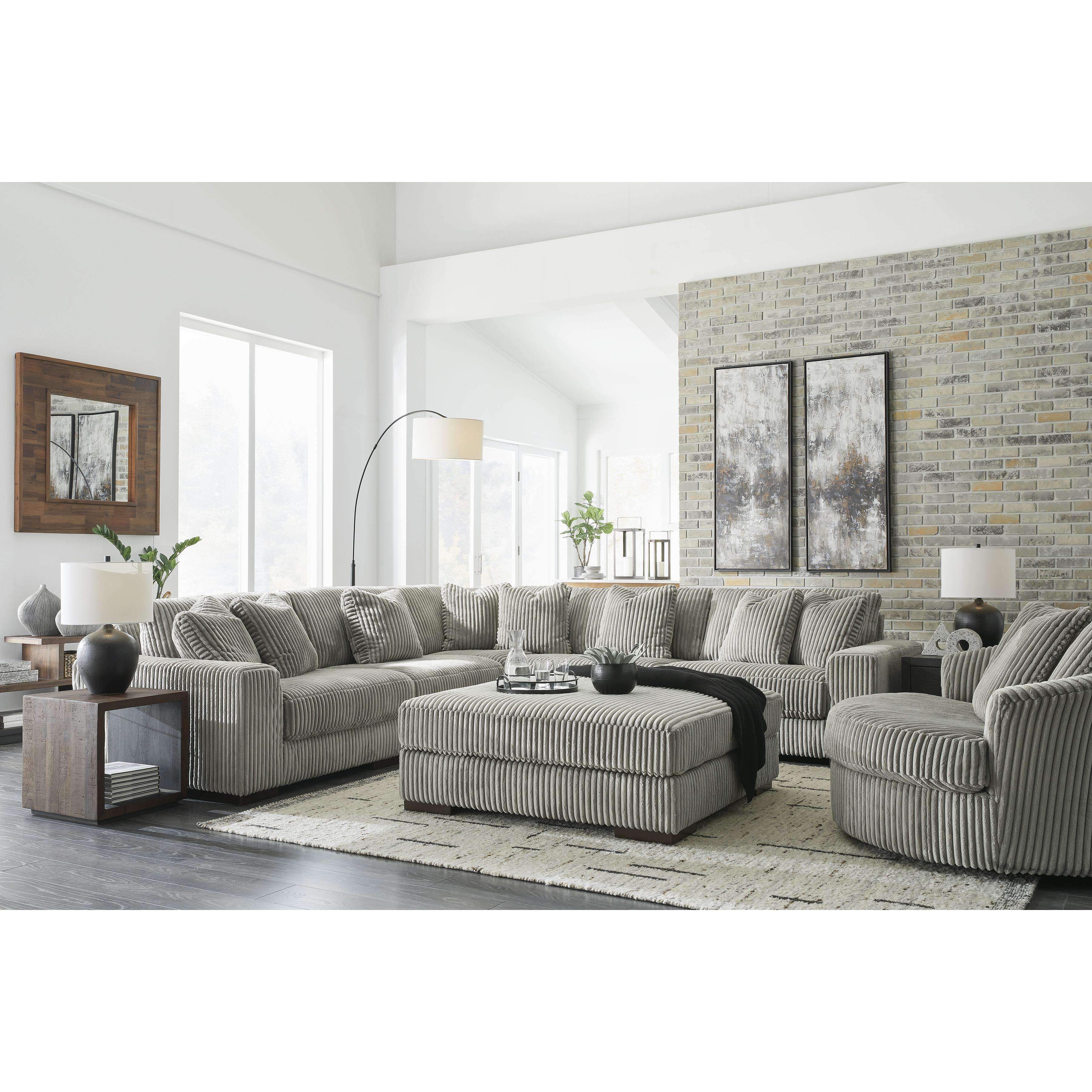 Swipe Furniture Exclusive Design Lindyn Swivel Fabric Accent Chair 2110521