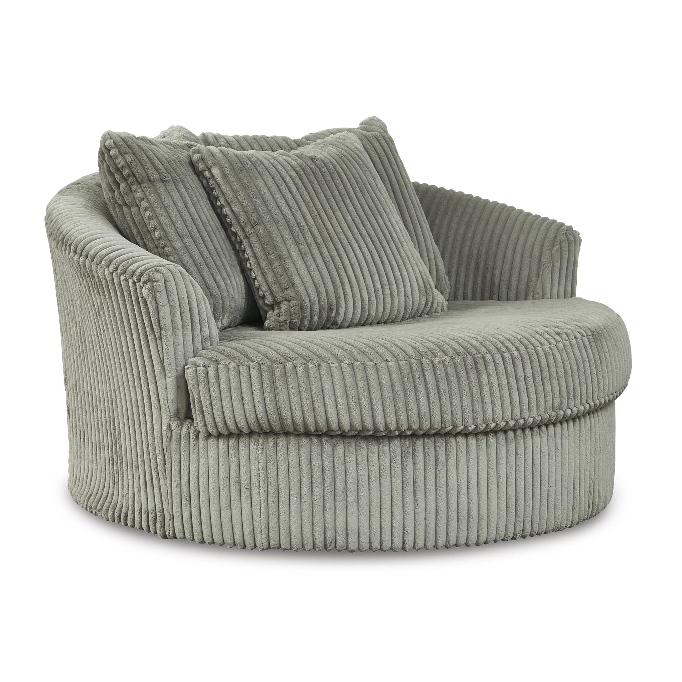 Swipe Furniture Exclusive Design Lindyn Swivel Fabric Accent Chair 2110521