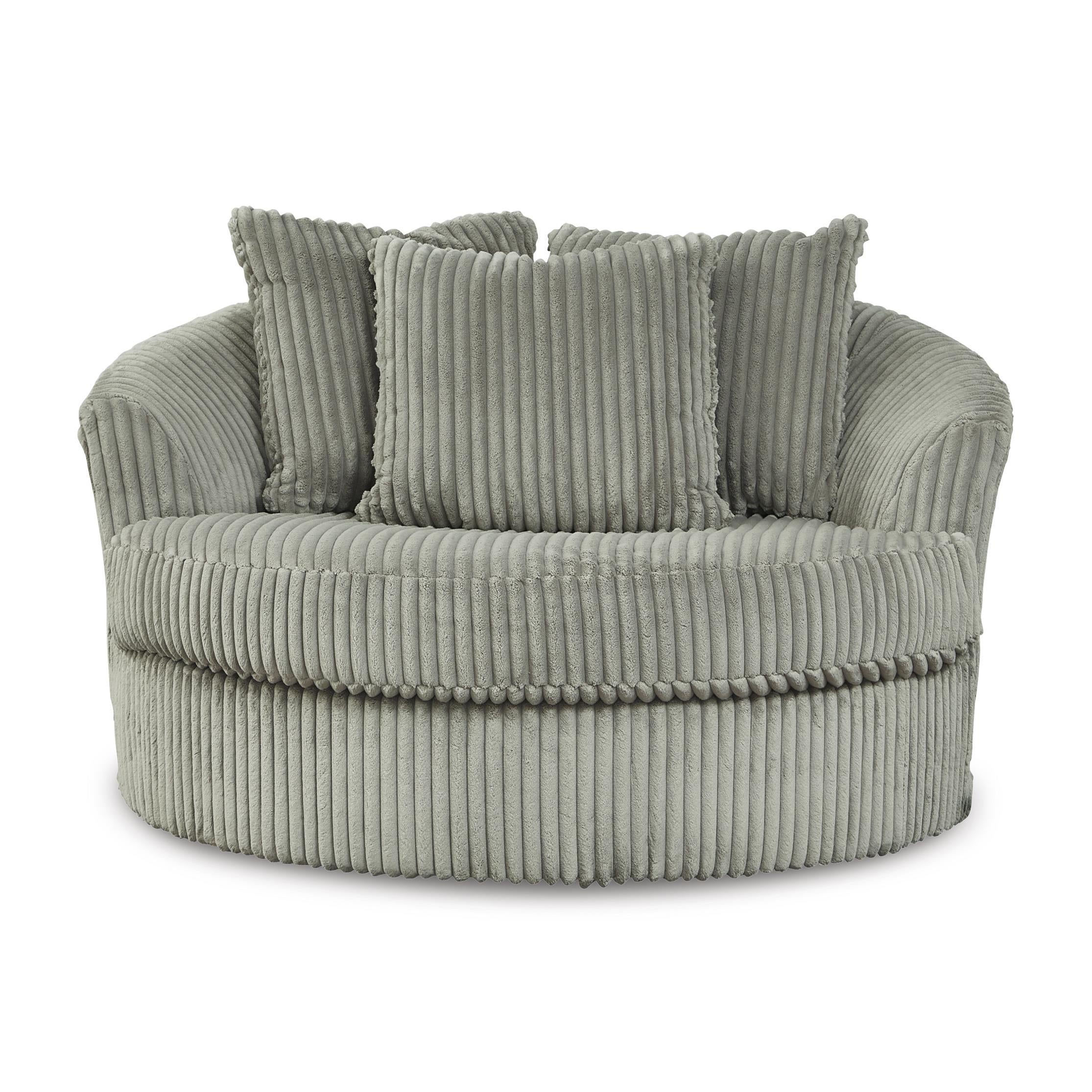 Swipe Furniture Exclusive Design Lindyn Swivel Fabric Accent Chair 2110521
