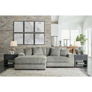 Diamond Modern Furniture Exclusive Design Lindyn Fabric 2 pc Sectional 2110516/2110565