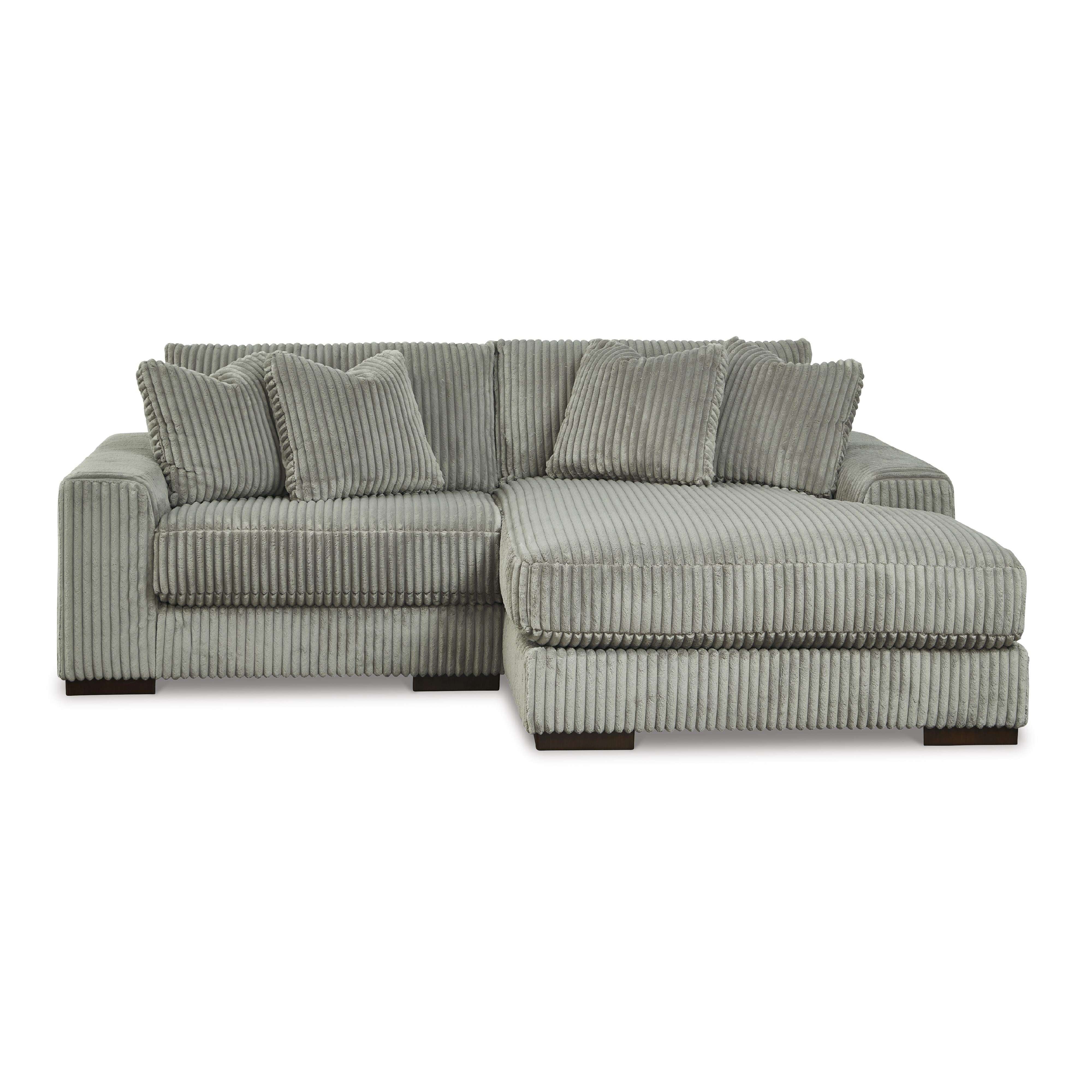 Swipe Furniture Exclusive Design Lindyn Fabric 2 pc Sectional 2110564/2110517