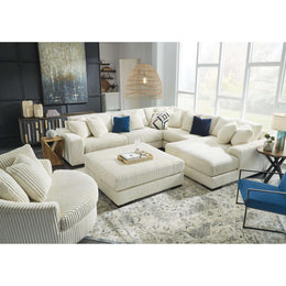 Swipe Furniture Exclusive Design Lindyn Fabric Ottoman 2110408
