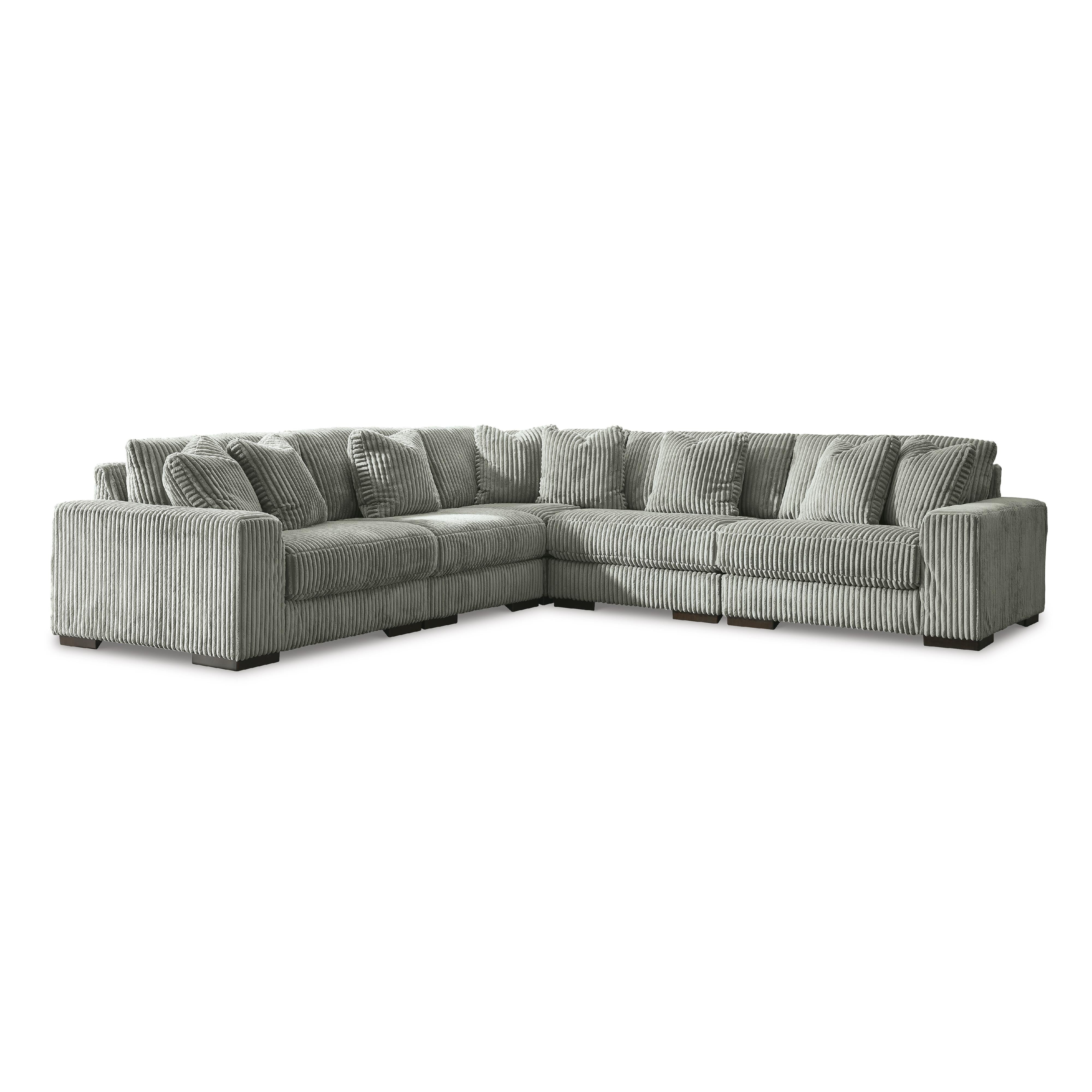 Swipe Furniture Exclusive Design Lindyn Fabric 5 pc Sectional 2110546/2110546/2110564/2110565/2110577