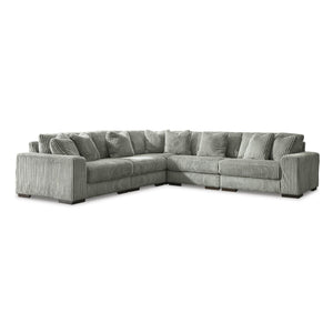 Swipe Furniture Exclusive Design Lindyn Fabric 5 pc Sectional 2110546/2110546/2110564/2110565/2110577