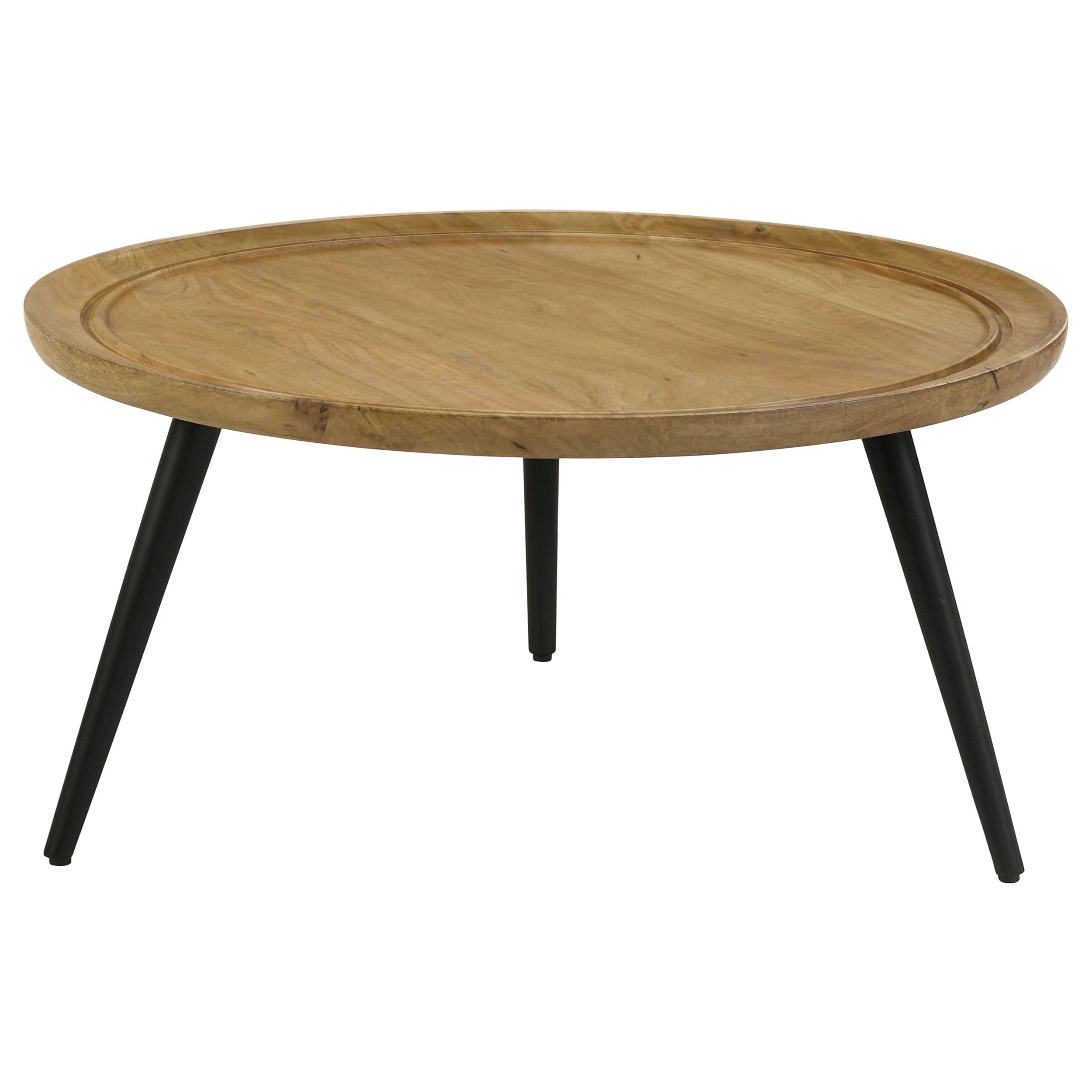 Zoe Mango Wood Coffee and End Table Set Natural