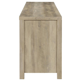 Madra 2-door Engineered Wood 79-inch TV Stand Dark Pine