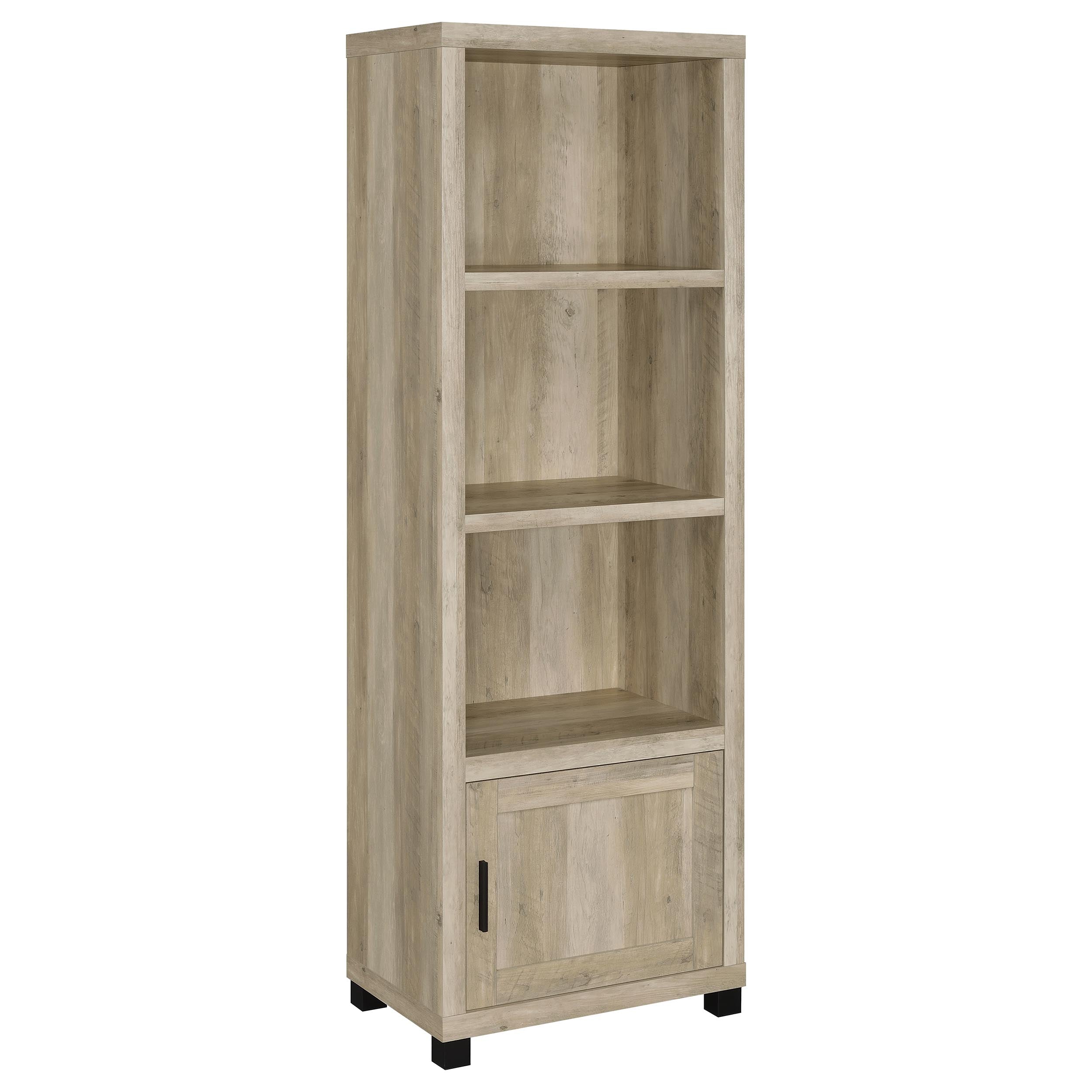 Sachin 79-inch TV Entertainment Center Antique Pine