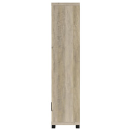 Sachin 79-inch TV Entertainment Center Antique Pine