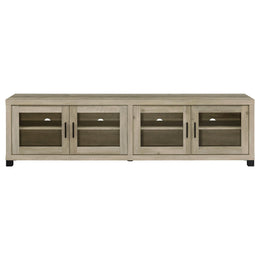 Sachin 79-inch TV Entertainment Center Antique Pine