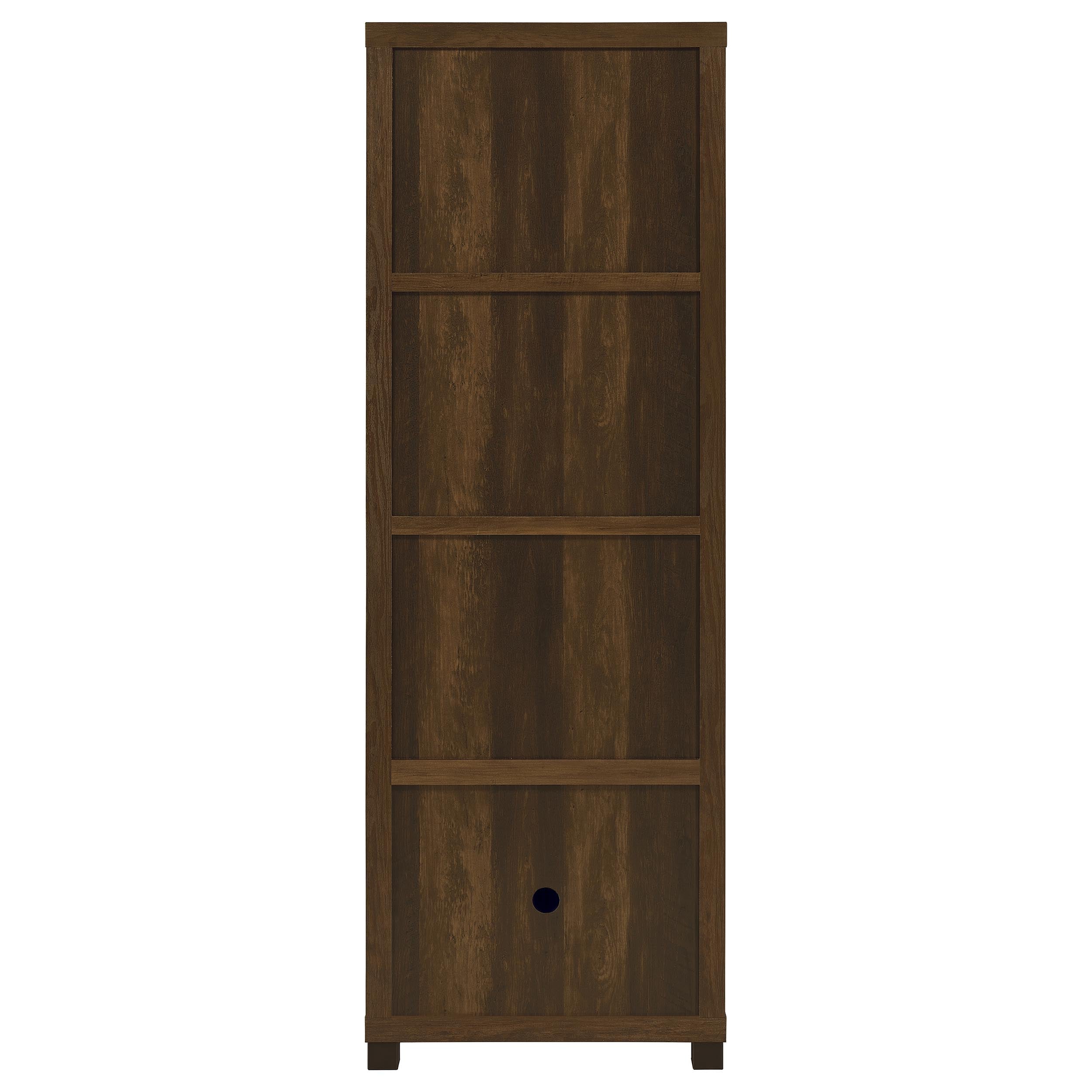 Sachin 79-inch TV Entertainment Center Antique Pine