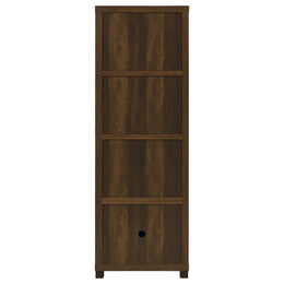 Sachin 79-inch TV Entertainment Center Antique Pine